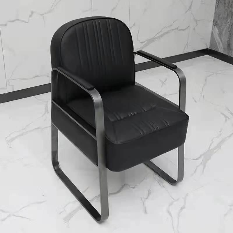 Barber Shop Chair Factory Direct Sale Stainless Steel Hairdressing Chair Hair Salon Dedicated Rotary Lifting Hair Cutting Seat