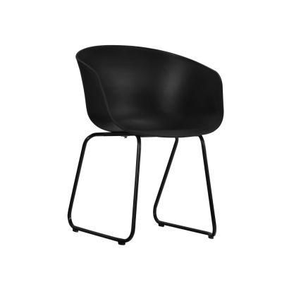 Hot Sale Italian Style Light Luxury Legs Metal Indoor Dining Chair