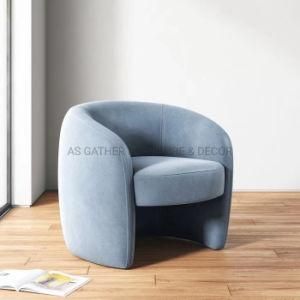 Modern New Design Luxury Velvet Upholstery Accent Single Sofa Chair