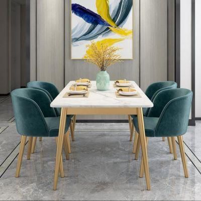 China Cheap Modern Home Furniture Velvet Dining Chair Seat