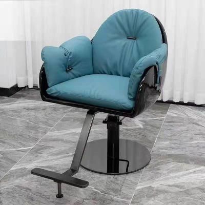 2021 New Design Lift Rotating Comfortable Cheap Moder Barber Chair Salon Furniture Hair Professional Barbershop Equipment