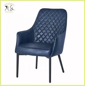Good Quality Factory Directly Upholstery Chair Classic Dining Arm Chair Leather
