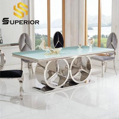 Wholesale New Modern Style Dining Room Furniture Metal Restaurant Table