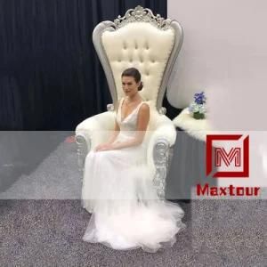 Canada Gold King Throne Chair for Wedding Events