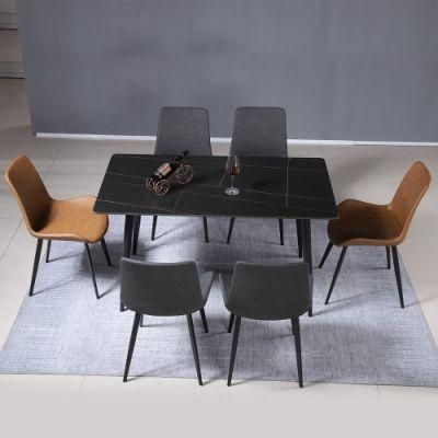 Modern Custom High Quality Honed Sintered Stone Dining Table