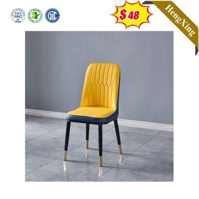 Nordic Wholesale Furniture Modern Leisure Luxury PU Dining Table and Chairs