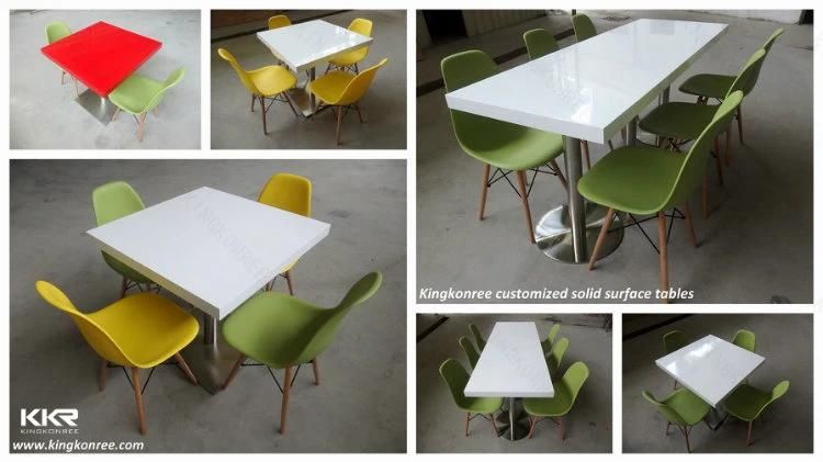 Wholesale Furniture Solid Surface Dining Table