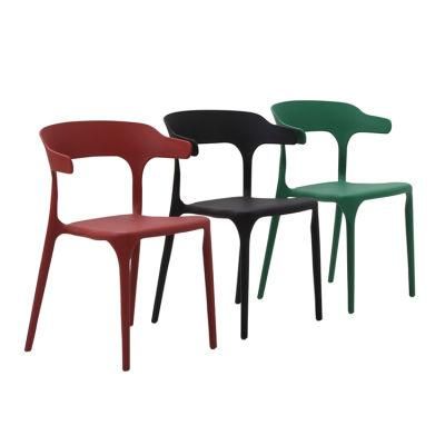 Colored PP Monoblock Seat Heavi Duti Stackable Ergonom Plastic Chair