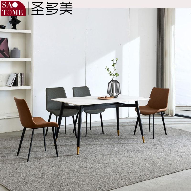 Modern Yf Net Red Rock Board Furniture Dining Table