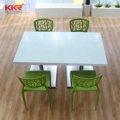 Corian Marble Top Restaurant Dining Table