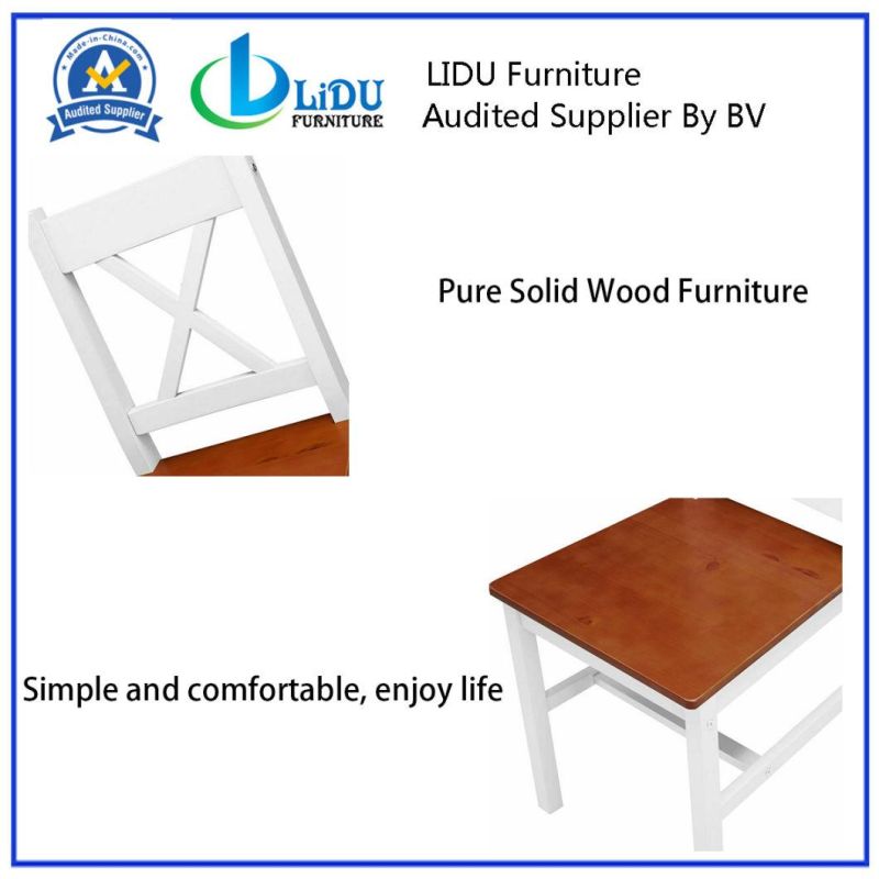 Pure Solid Wood Furniture Best Dining Table with Wooden Legs