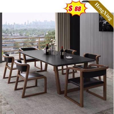 Durable Home Furniture Dining Room Furniture Dining Room Set Modern Wooden Dining Table Dining Chair (UL-21LV0215)