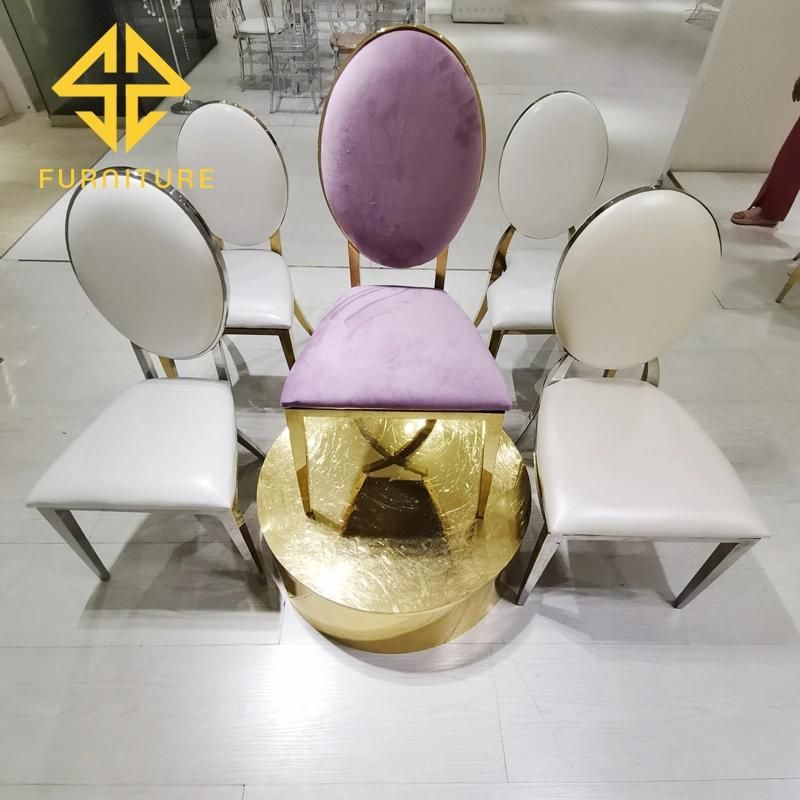 Stainless Steel Chair Gold Made in China