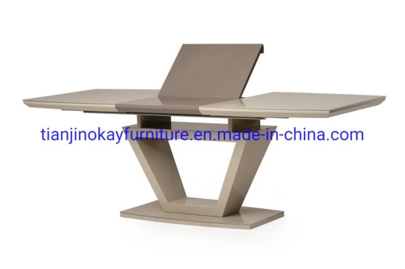 Modern Furniture Expendable Dining Room Table for Extension 8 Seats Dining Table Set