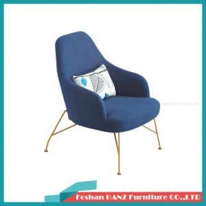 Hotel Furniture Livingroom Furniture Bed Dark Blue Fabric Sofa Leisure Chair