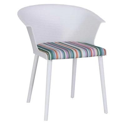 Hot Sale Restaurant Chair Plastic Chair Modern Home Outdoor Furniture Cafe Upholstery Dining PP Plastic Chair