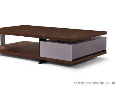 Living Room Furniture Modern Furniture Center Table Design Wood Top Coffee Table