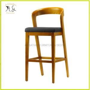 Modern Plywood Foot Bar Stool Wooden High Bar Chair Living Room Furniture