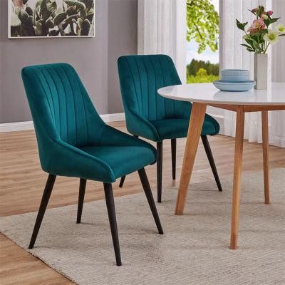 Dining Modern Fabric Blue Black Green Crushed Dine Table Tufted Red Navi Luxury French Velvet Chair