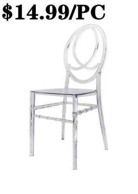 Stylish Superior Quality Armless Ergonomic Restaurant Hotel Stackable Chiavari Chair