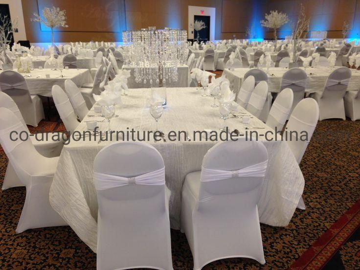 Fashion Chinese Wholesale Dining Furniture Steel Wedding Chair with Fabric