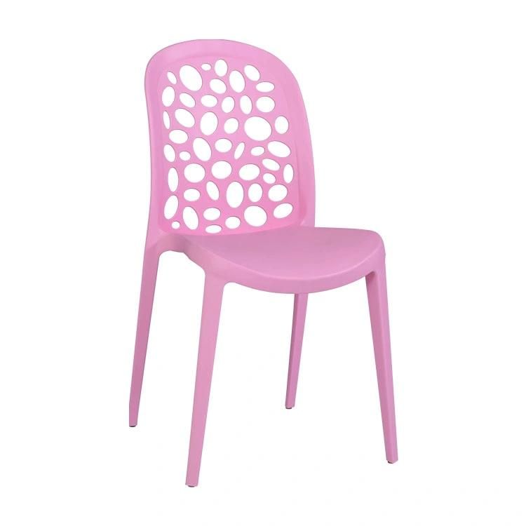 High Quality Wedding Banquet Colorful Outdoor Chair Cafe Home Restaurant Furniture Plastic Chair for Sale