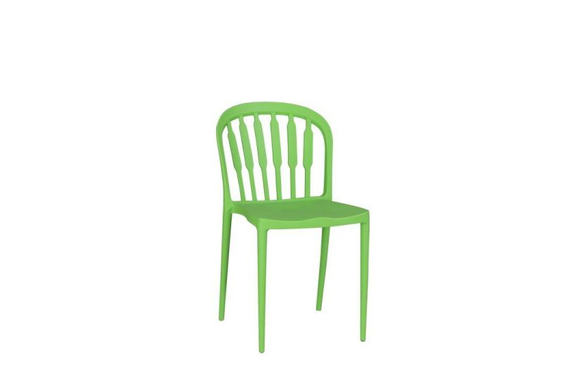 Wholesale Outdoor Furniture Colored PP Modern Seat Outdoor Chair Stackable Ergonom Plastic Chair