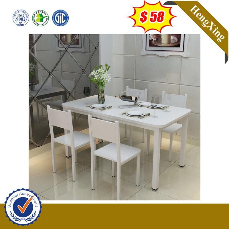 Chinese Cheap Price Modern Wooden Dining Room Patio Furniture Set Dining Table with Outdoor Chair