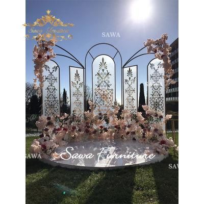Elegant Unique Luxury Wedding S Shape Wedding Panels Decorations Designed