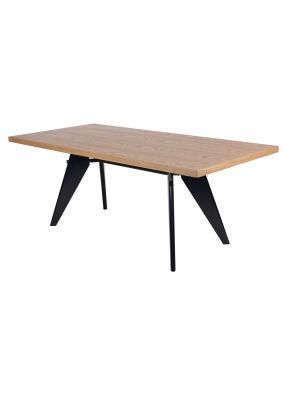 Prouve Gueridon Banquet Design Wood Square Dining Table