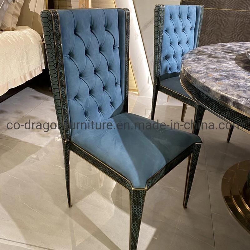 Luxury New Design Dining Chair with Leather for Dining Furniture