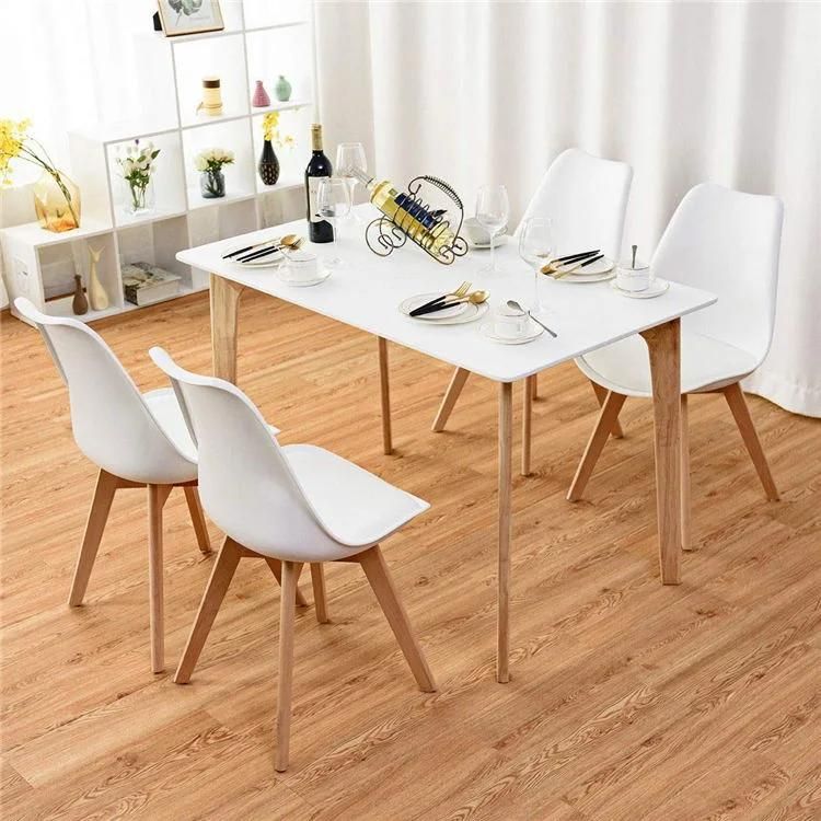 Wood Home Furniture Simple Design Nordic Rustic Relax Wooden Dining Chair for Restaurant Furniture