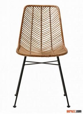 Outdoor Garden Patio Designer Furniture Metal PE Rattan Lena Chair