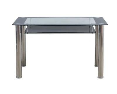 Glass Dining Table Double