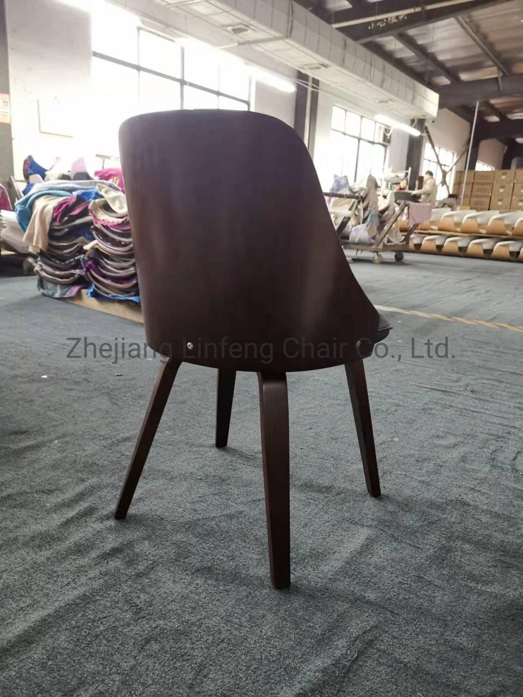 Wholesale Restaurant Stacking Chair Plywood Dining Chair for Coffee Shop