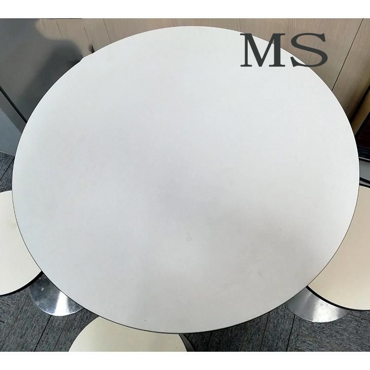 Silver Premium Stainless Steel 60*60*75cm Small Table