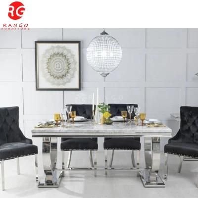 2022 Marble Dining Table Dining Table Set Restaurant Tables Dining Room Sets
