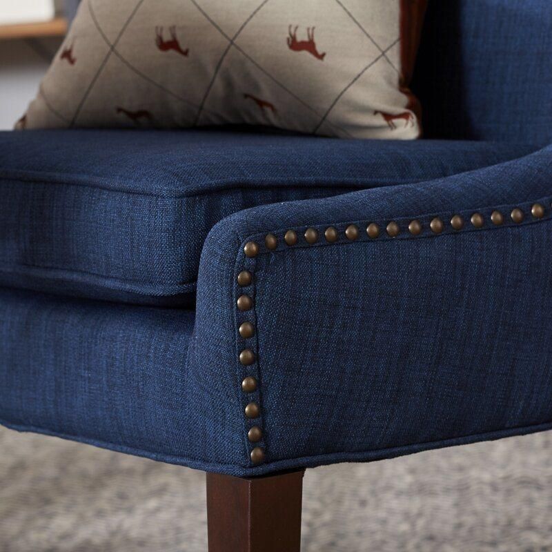 Upholstered Elegant Luxury Tufted Back Nailed Around Velvet Dining Room Chair