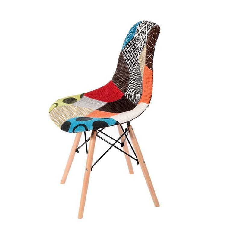 2021 Hot Sale Home Furniture Different Colors Optional PP Dining Chair with Metal Tube Legs