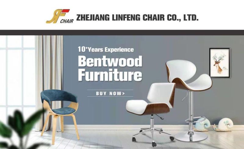 Fast Food Restaurant Furniture Bent Plywood Dining Room Chairs