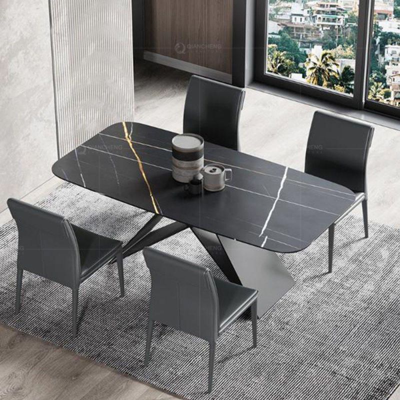 Modern Luxury Dining Tables 65 Inch Rectangle Dinner Table