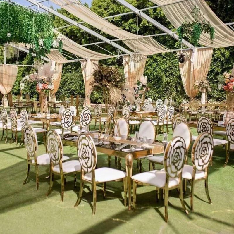 Chinese Furniture Event Rental Wedding Chair Modern Ghost Round Rectangle C S Decor Dining Table Banquet White Leather Single Sofa Restaurant Chair