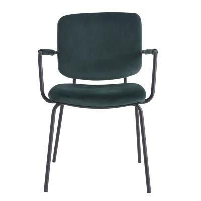 2021 New Restaurant Modern Restaurant Fabric Dining Dining Velvet Chairs