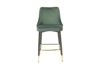 Modern Green Golden Leg Chair for Dining Room