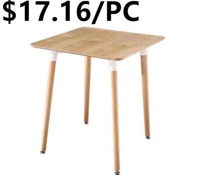 Modern Product Home Rectangle Indoor Easy Carry Wooden Leg Folding Table