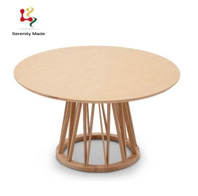 Traditional Hand Made Virtuosity Solid Wood Dining Table Restaurant Furniture Commercial Table