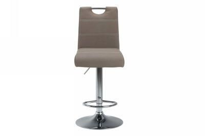 Gray Adjustable Bar Chair