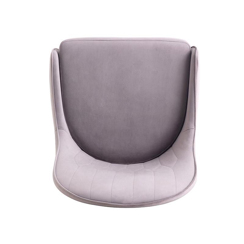 Dining Room Furniture Nordic Restaurant Wedding Banquet Chair Modern Upholstery Arm Fabric Velvet Dining Chairs