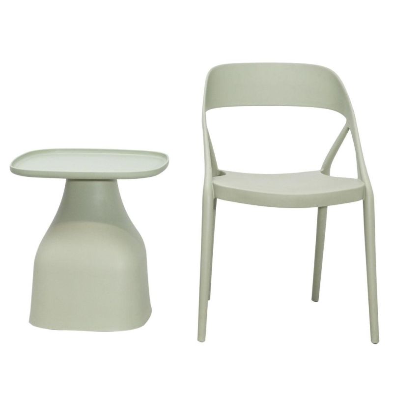 Modern Plastic Dining Chair Wholesale High Quality Outdoor Garden Restaurant Plastic Living Room Chair