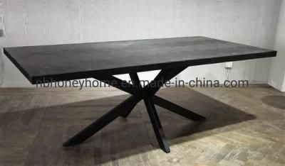 Modern Black Dining Room Furniture Websy Legs Large Rectangular Oak Dining Table